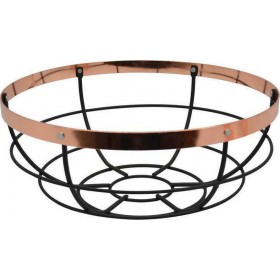 Ankor Φρουτιέρα Μεταλλική Ροζ-Χρυσή 26x26x10.5cm Ankor Φρουτιέρα Μεταλλική Ροζ-Χρυσή 26x26x10.5cm