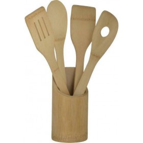 Click Σετ Ξύλινων Εργαλείων Μαγειρικής με Κουτάλες και Βάση 5τμχΚωδικός: 6-60-560-0148  Click Σετ Ξύλινων Εργαλείων Μαγειρικής με Κουτάλες και Βάση 5τμχΚωδικός: 6-60-560-0148