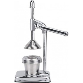 Media Wave Επιτραπέζια Πρέσα Λεμονιού / Πορτοκαλιού από Ανοξείδωτο Ατσάλι σε Ασημί ΧρώμαΚωδικός: MWS17858 