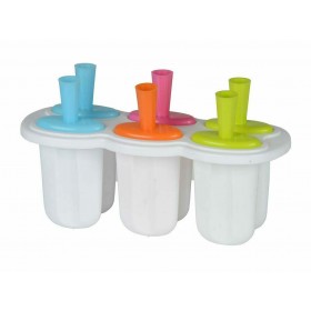 Φόρμα Ζαχαροπλαστικής Παγωτού/Γρανίτας Πλαστική 6 Θέσεων 17.7x7.5x11εκ.