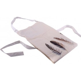 Espiel Ποδιά Κουζίνας σε Λευκό Χρώμα 85x70cm HEM205