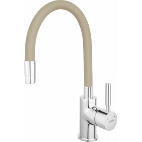 Ferro Zumba Ψηλή Σπαστή Μπαταρία Κουζίνας Πάγκου BeigeΚωδικός: BZA4P 