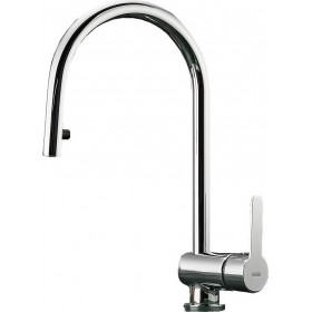 Carron Phoenix Base 15780 Ψηλή Μπαταρία Κουζίνας Πάγκου με Ντουζ και Σπιράλ ChromeΚωδικός: 15780-100  Carron Phoenix Base 15780 Ψηλή Μπαταρία Κουζίνας Πάγκου με Ντουζ και Σπιράλ ChromeΚωδικός: 15780-100