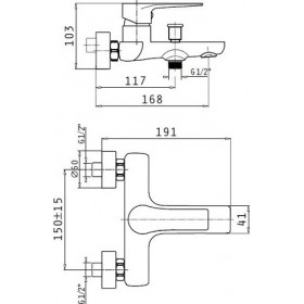 Pyramis Majesta 090924801 Αναμεικτική Μπαταρία Μπανιέρας Πλήρες Σετ Ασημί Pyramis Majesta 090924801 Αναμεικτική Μπαταρία Μπανιέρας Πλήρες Σετ Ασημί