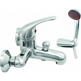 Gloria Jolly 29-8001 Αναμεικτική Μπαταρία Μπανιέρας Πλήρες Σετ Ασημί