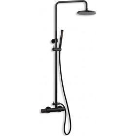 Eurorama Eletta Tecno Στήλη Ντουζ Black MattΚωδικός: 167065-400 