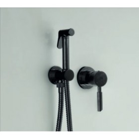 La Torre Flush Mix Επιτοίχιο Σετ Μπιντέ ΜαύροΚωδικός: 12211-410 