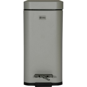 Estia 02-5573 Inox Καλαθάκι Μπάνιου 5lt Μπεζ