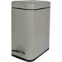 Estia 02-5573 Inox Καλαθάκι Μπάνιου 5lt Μπεζ