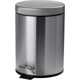 Estia 02-0059 Inox Καλαθάκι Μπάνιου 5lt Ασημί