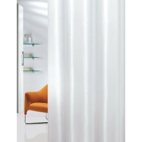 Joy Bath Υφασμάτινη Κουρτίνα Μπάνιου 240x200 Plain White Joy Bath Υφασμάτινη Κουρτίνα Μπάνιου 240x200 Plain White