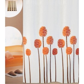 San Lorentzo Υφασμάτινη Κουρτίνα Μπάνιου 180x180 Lavender Orange San Lorentzo Υφασμάτινη Κουρτίνα Μπάνιου 180x180 Lavender Orange