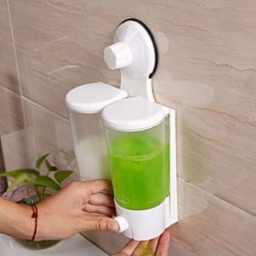 1901 81007KLT00WH Επιτοίχιο Dispenser Πλαστικό Λευκό