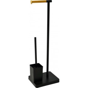 Ankor 806294 Μεταλλικό Πιγκάλ Μπάνιου Μαύρο