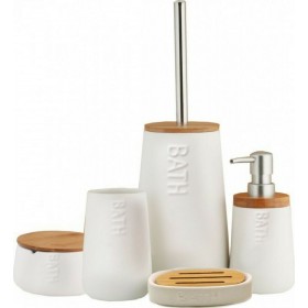 Eurocasa 6228, 6229, 6230, 6232, 6233 Σετ Μπάνιου Ξύλινο Λευκό 5τμχ