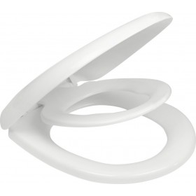 Elvit Family Καπάκι Λεκάνης Soft Close από Βακελίτη 40-44x37.4cm ΛευκόΚωδικός: 0340  Elvit Family Καπάκι Λεκάνης Soft Close από Βακελίτη 40-44x37.4cm ΛευκόΚωδικός: 0340