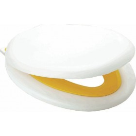 Gloria Dueto Καπάκι Λεκάνης Πλαστικό 43.1x37cm ΛευκόΚωδικός: 27-4223  Gloria Dueto Καπάκι Λεκάνης Πλαστικό 43.1x37cm ΛευκόΚωδικός: 27-4223