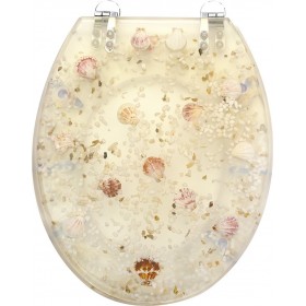 Elvit 095 Καπάκι Λεκάνης Πλαστικό 40-46x36cm Κοχύλια Elvit 095 Καπάκι Λεκάνης Πλαστικό 40-46x36cm Κοχύλια