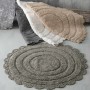 Rythmos Πατάκι Μπάνιου Opal 70x70 120-111-1808 Γκρι 03