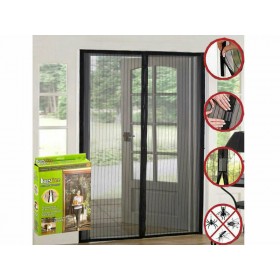 TnS Σίτα Πόρτας Μαγνητική Μαύρη 220x120cm 32-950-0319