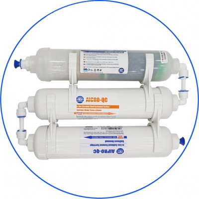 Aqua Filter Εξωτερικό Ανταλλακτικό Φίλτρο Νερού Ψυγείου Alkaline AIFIR 3STR 3τμχ