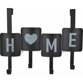 Estia Κρεμάστρα Πόρτας Home Μεταλλική 4Θέσεων 35x10x25cm