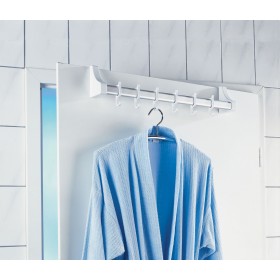 Wenko Κρεμάστρα Πόρτας Μεταλλική 6 Θέσεων 57x12x13cm Wenko Κρεμάστρα Πόρτας Μεταλλική 6 Θέσεων 57x12x13cm
