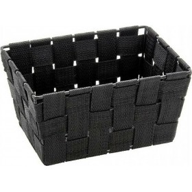 Wenko Adria Mini Καλάθι Αποθήκευσης Πλαστικό Μαύρο 19x14x9cm Wenko Adria Mini Καλάθι Αποθήκευσης Πλαστικό Μαύρο 19x14x9cm
