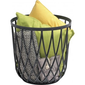 Prosperplast Καλάθι Αποθήκευσης Πλαστικό Μαύρο 39x39x40cm Prosperplast Καλάθι Αποθήκευσης Πλαστικό Μαύρο 39x39x40cm