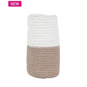 Kentia Cestino 224 Καλάθι Αποθήκευσης Υφασμάτινο Μπεζ 10x10x20cm