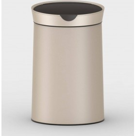 Linea Conical EAD106801C Κάδος Απορριμμάτων Πλαστικός Σαμπανί με Φωτοκύτταρο 10lt