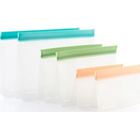 InnovaGoods Σακούλες Τροφίμων Επαναχρησιμοποιούμενες Αεροστεγείς 6τμχ V0103189