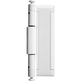 Cal DoubleX-XL17A Κλειδαριά Συρόμενων Θυρών σε Λευκό Χρώμα