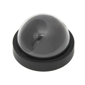 Ψεύτικη Κάμερα Παρακολούθησης Τύπου Dome Μαύρη DM-8575