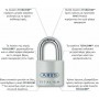 Abus Titalium 54ΤΙ/30Β Λουκέτο Πέταλο με Κλειδί 501210.0000
