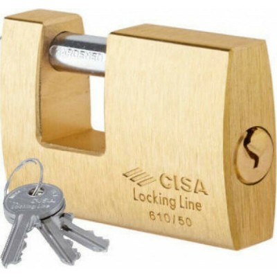Cisa Λουκέτο Τάκου με Κλειδί 70mm 21610.70