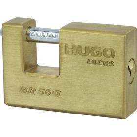 Hugo Locks Ultra BR 85G Λουκέτο Τάκου με Κλειδί Ορειχάλκινο 60053
