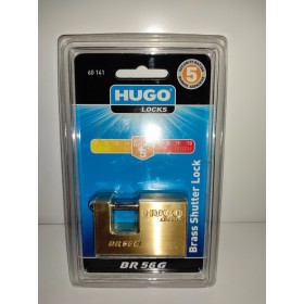 Hugo Locks Ultra BR 56G Λουκέτο Τάκου με Κλειδί Ορειχάλκινο 60141
