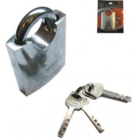 Λουκέτο Πέταλο με Κλειδί Βαρέος Τύπου 6cm 30501050