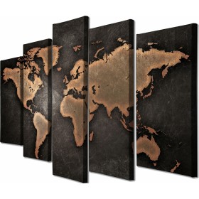 HomeMarkt Χάρτης Πίνακας σε Καμβά 105x70cmΚωδικός: HM7331 