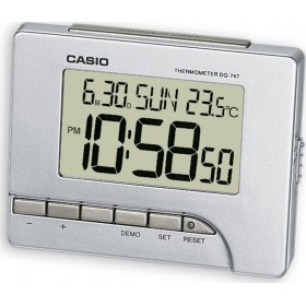 Casio Ψηφιακό Ρολόι Επιτραπέζιο με Ξυπνητήρι DQ-747-8EF Casio Ψηφιακό Ρολόι Επιτραπέζιο με Ξυπνητήρι DQ-747-8EF