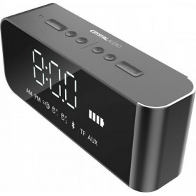 Crystal Audio Ψηφιακό Ρολόι Επιτραπέζιο με Ξυπνητήρι BTC2G BT 381284 Crystal Audio Ψηφιακό Ρολόι Επιτραπέζιο με Ξυπνητήρι BTC2G BT 381284