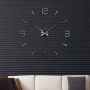Ρολόι Τοίχου Αυτοκόλλητο DIY Καθρέφτης 100cm