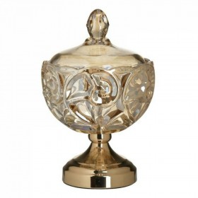 Click Φοντανιέρα Γυάλινη με Καπάκι και Πόδι 17x17x27cmΚωδικός: 6-70-151-0140 