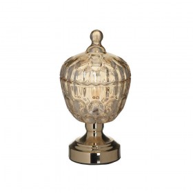 Click Φοντανιέρα Γυάλινη Με Καπάκι Με Πόδι 11x11x21cmΚωδικός: 6-70-151-0121 