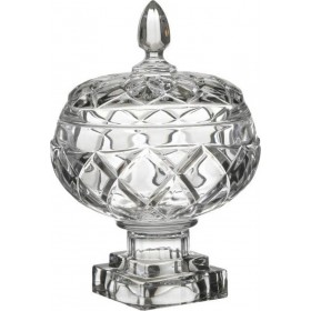 Click Φοντανιέρα Γυάλινη Με Καπάκι Με Πόδι 18x18x24cmΚωδικός: 6-70-504-0057 