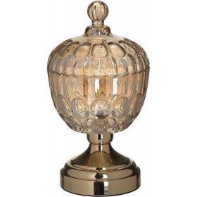 Click Φοντανιέρα Γυάλινη Με Καπάκι Με Πόδι 14x14x26cmΚωδικός: 6-70-151-0122 