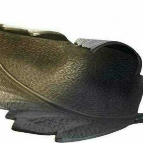 Inart Διακοσμητική Πιατέλα Μεταλλική 49x28cm