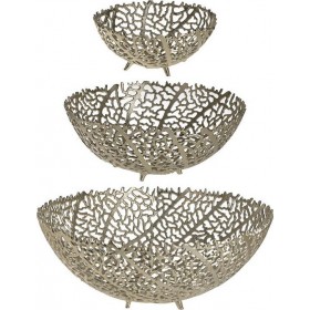 Inart Διακοσμητικό Μπωλ Μεταλλικό Χρυσό 45x45x18cm 3τμχΚωδικός: 3-70-983-0031  Inart Διακοσμητικό Μπωλ Μεταλλικό Χρυσό 45x45x18cm 3τμχΚωδικός: 3-70-983-0031