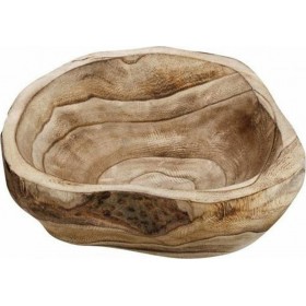 Espiel Διακοσμητικό Μπωλ Ξύλινο 25x23.5x7cmΚωδικός: XYP107  Espiel Διακοσμητικό Μπωλ Ξύλινο 25x23.5x7cmΚωδικός: XYP107